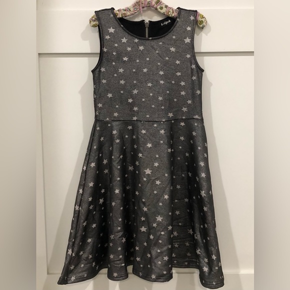 Kidpik Metallic Skater Dress - Picture 2 of 3